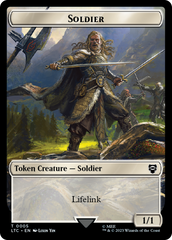 Soldier // Food Token [The Lord of the Rings: Tales of Middle-Earth Commander Tokens] | Gamers Paradise