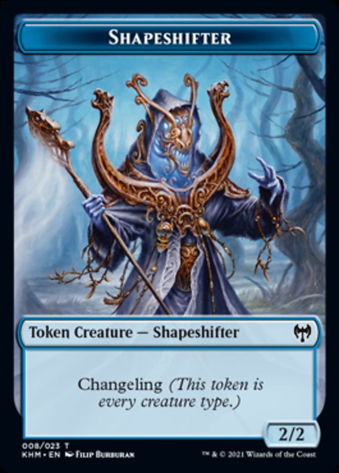 Shapeshifter Token [Kaldheim Tokens] | Gamers Paradise