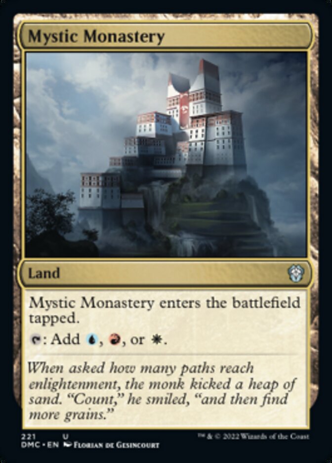 Mystic Monastery [Dominaria United Commander] | Gamers Paradise