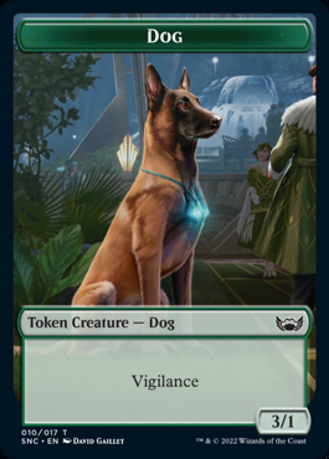 Devil // Dog Double-Sided Token [Streets of New Capenna Tokens] | Gamers Paradise