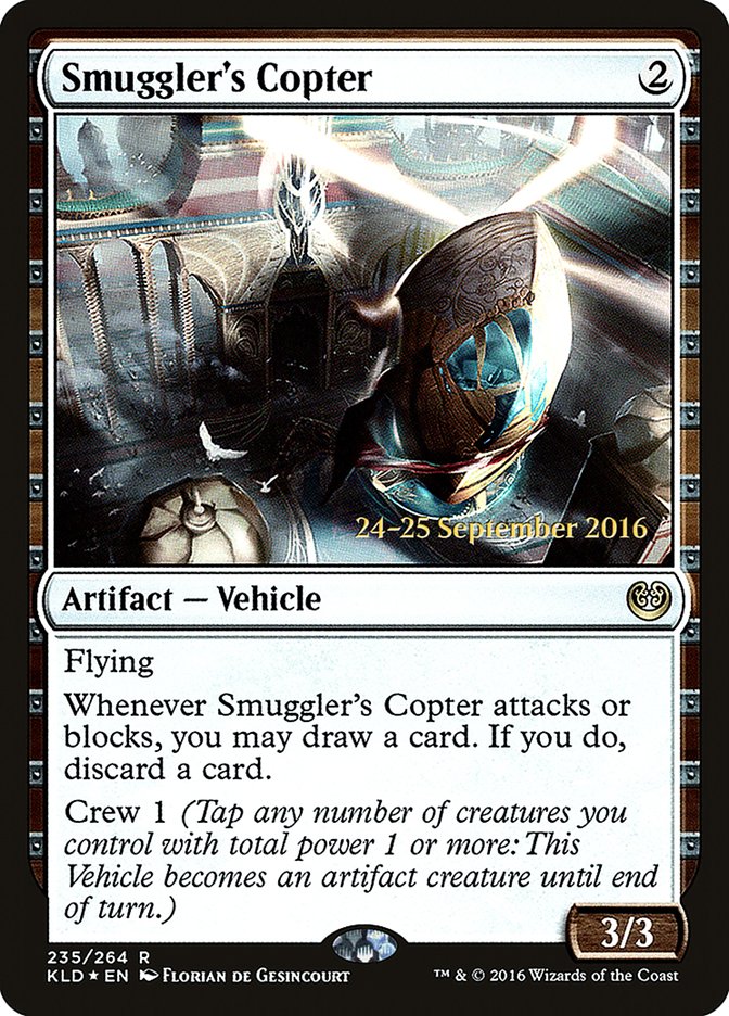 Smuggler's Copter [Kaladesh Prerelease Promos] | Gamers Paradise