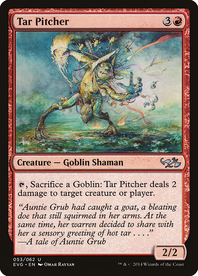 Tar Pitcher (Elves vs. Goblins) [Duel Decks Anthology] | Gamers Paradise