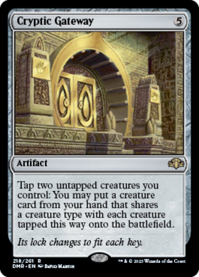 Cryptic Gateway [Dominaria Remastered] | Gamers Paradise