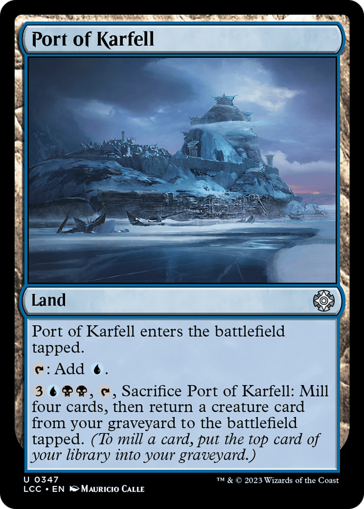 Port of Karfell [The Lost Caverns of Ixalan Commander] | Gamers Paradise