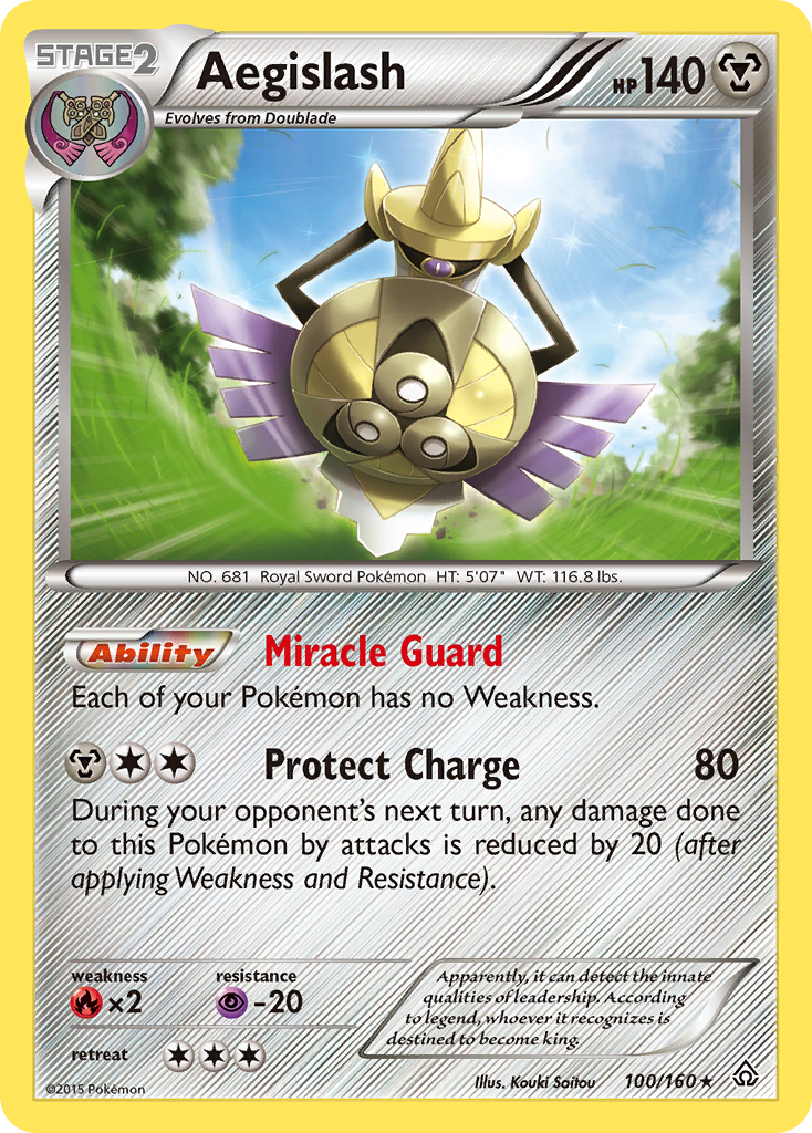 Aegislash (100/160) [XY: Primal Clash] | Gamers Paradise