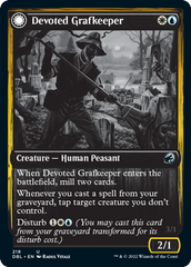 Devoted Grafkeeper // Departed Soulkeeper [Innistrad: Double Feature] | Gamers Paradise