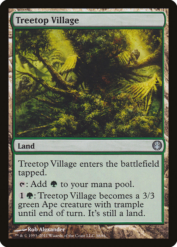 Treetop Village [Duel Decks: Knights vs. Dragons] | Gamers Paradise