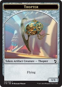 Thopter (025) // Servo Double-Sided Token [Commander 2018 Tokens] | Gamers Paradise