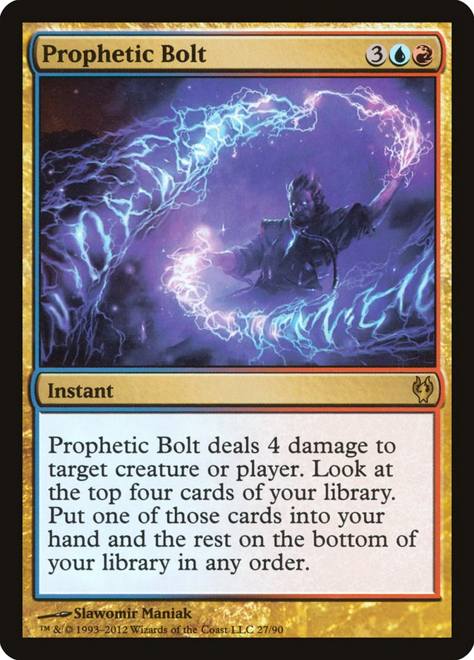 Prophetic Bolt [Duel Decks: Izzet vs. Golgari] | Gamers Paradise