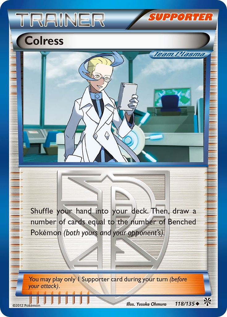 Colress (118/135) [Black & White: Plasma Storm] | Gamers Paradise