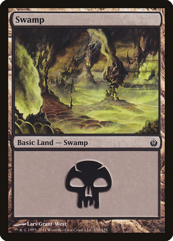 Swamp (150) [Mirrodin Besieged] | Gamers Paradise