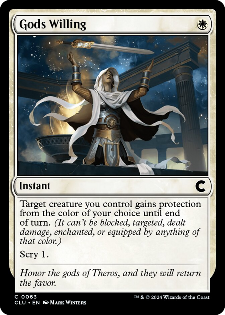Gods Willing [Ravnica: Clue Edition] | Gamers Paradise