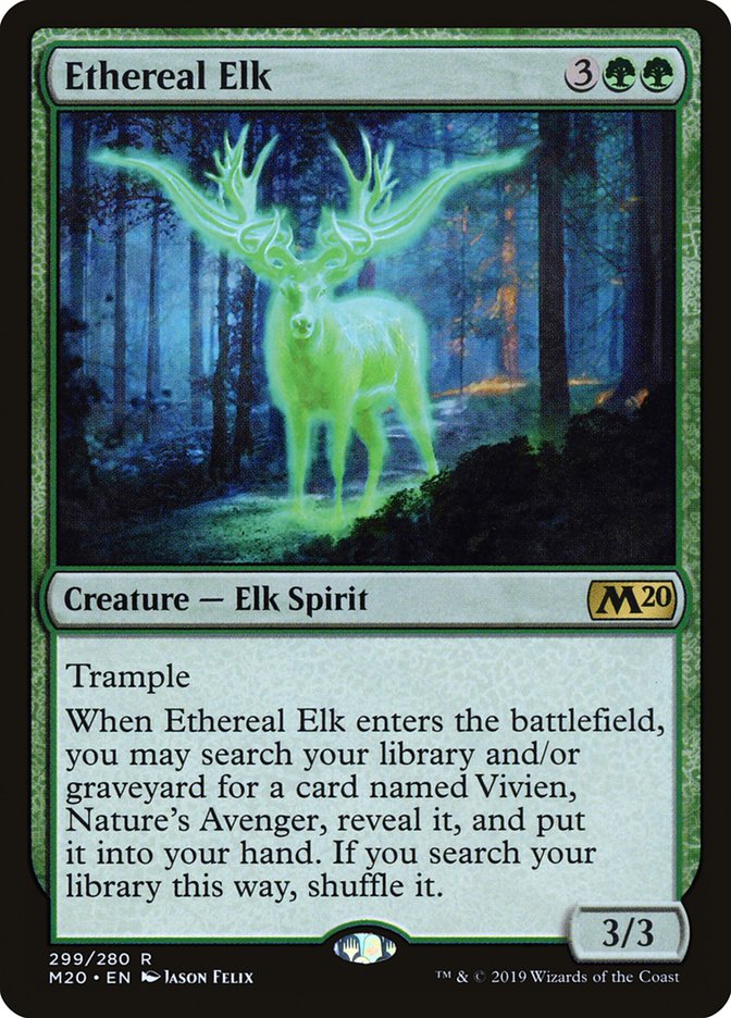 Ethereal Elk [Core Set 2020] | Gamers Paradise