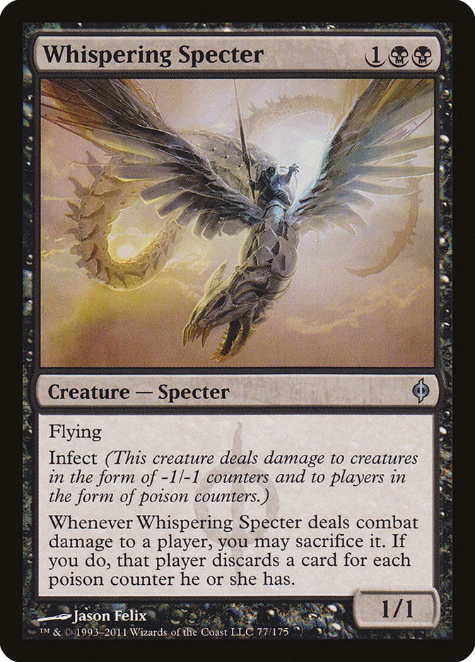 Whispering Specter [New Phyrexia] | Gamers Paradise