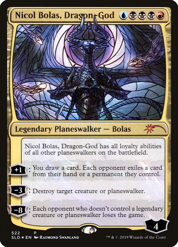 Nicol Bolas, Dragon-God (Stained Glass) [Secret Lair Drop Promos] | Gamers Paradise