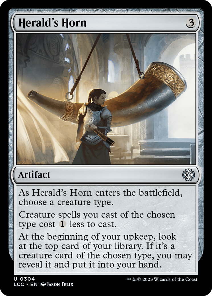 Herald's Horn [The Lost Caverns of Ixalan Commander] | Gamers Paradise