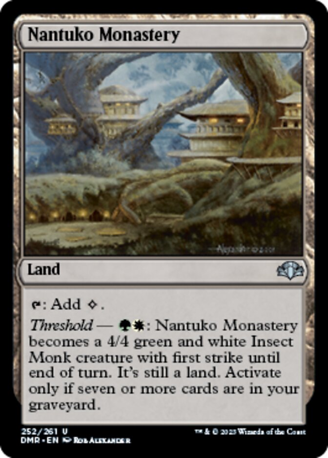 Nantuko Monastery [Dominaria Remastered] | Gamers Paradise