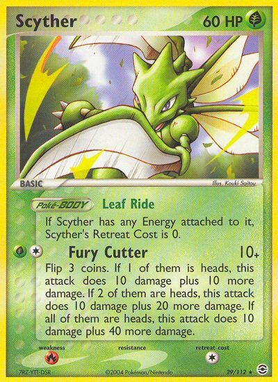 Scyther (29/112) [EX: FireRed & LeafGreen] | Gamers Paradise
