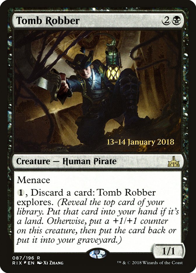 Tomb Robber [Rivals of Ixalan Prerelease Promos] | Gamers Paradise