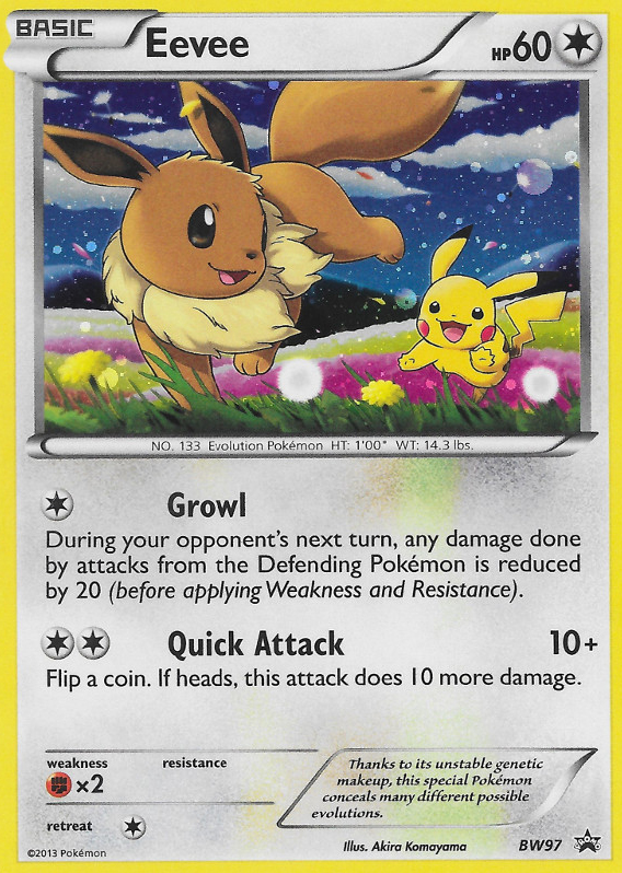 Eevee (BW97) [Black & White: Black Star Promos] | Gamers Paradise