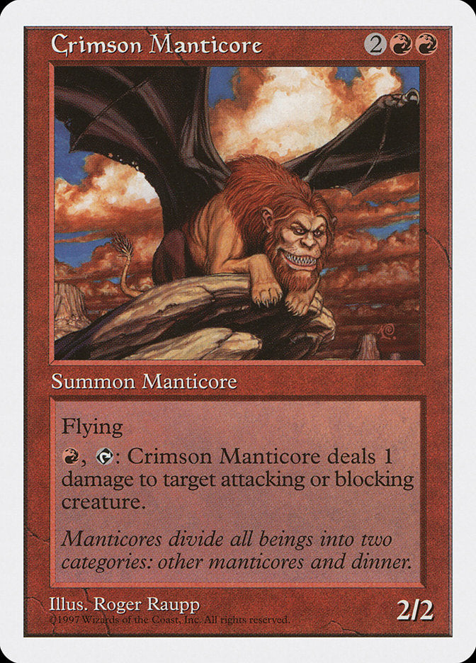 Crimson Manticore [Fifth Edition] | Gamers Paradise
