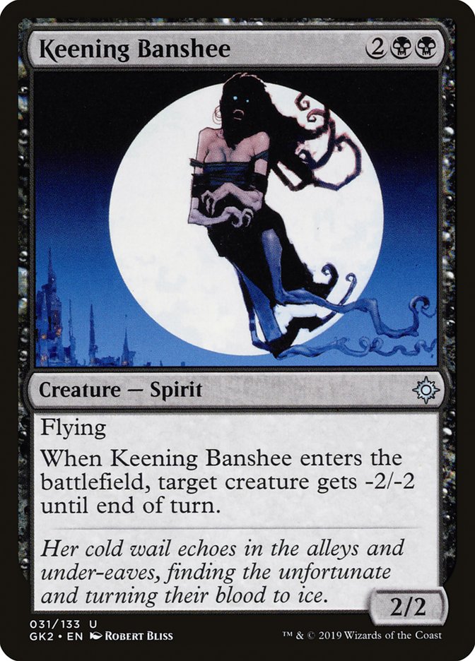 Keening Banshee [Ravnica Allegiance Guild Kit] | Gamers Paradise