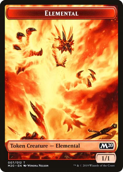 Elemental // Satyr Double-Sided Token [Challenger Decks 2020 Tokens] | Gamers Paradise