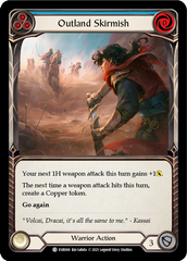 Outland Skirmish (Blue) [EVR068] (Everfest)  1st Edition Normal | Gamers Paradise