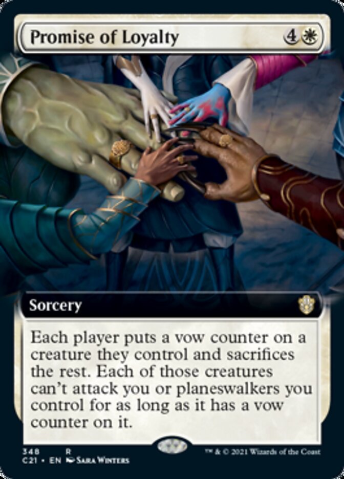 Promise of Loyalty (Extended Art) [Commander 2021] | Gamers Paradise