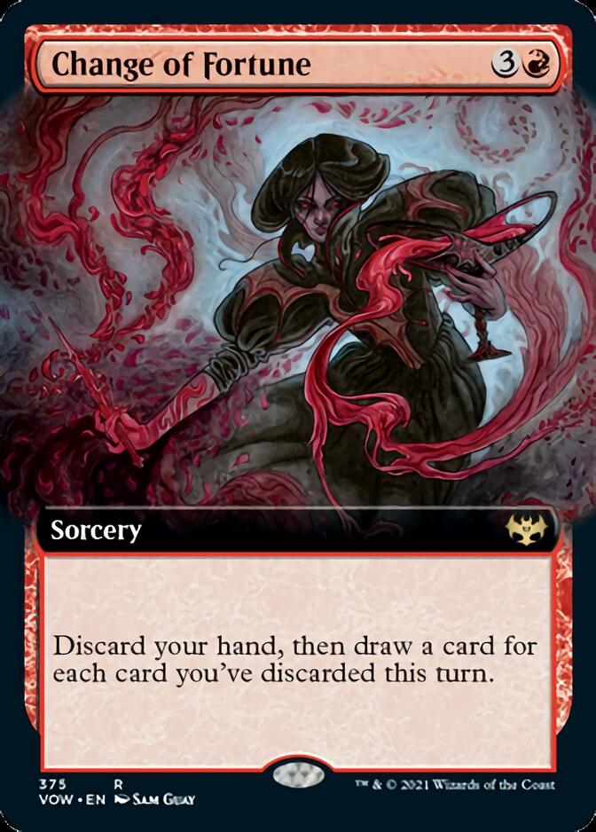 Change of Fortune (Extended Art) [Innistrad: Crimson Vow] | Gamers Paradise