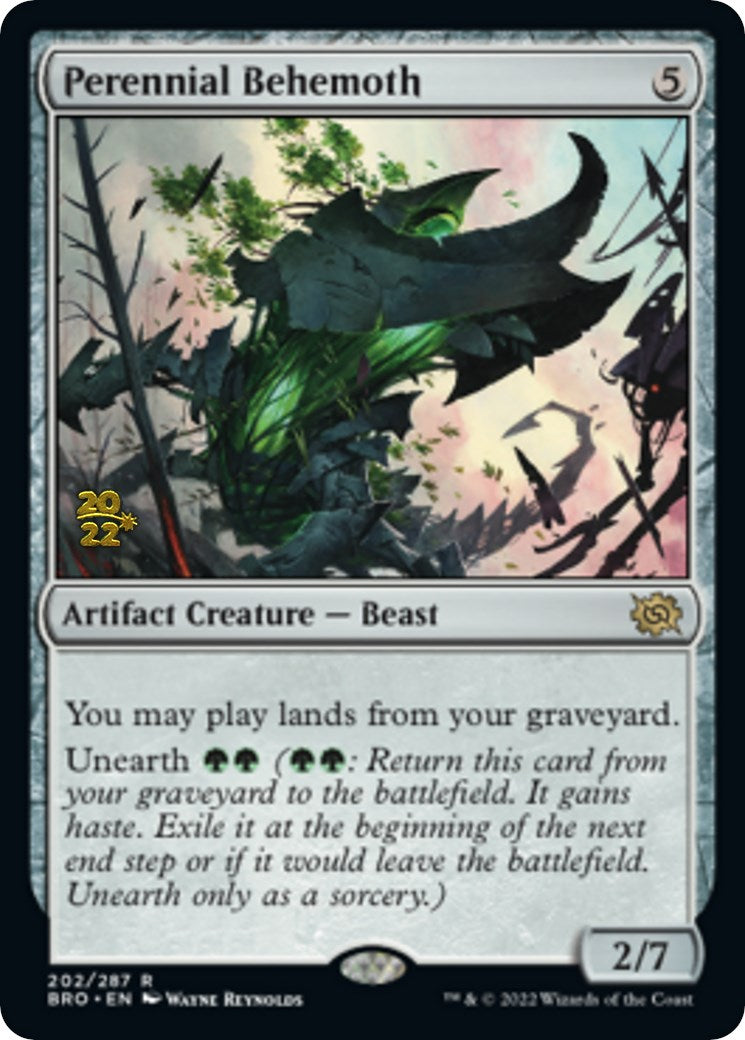 Perennial Behemoth [The Brothers' War Prerelease Promos] | Gamers Paradise