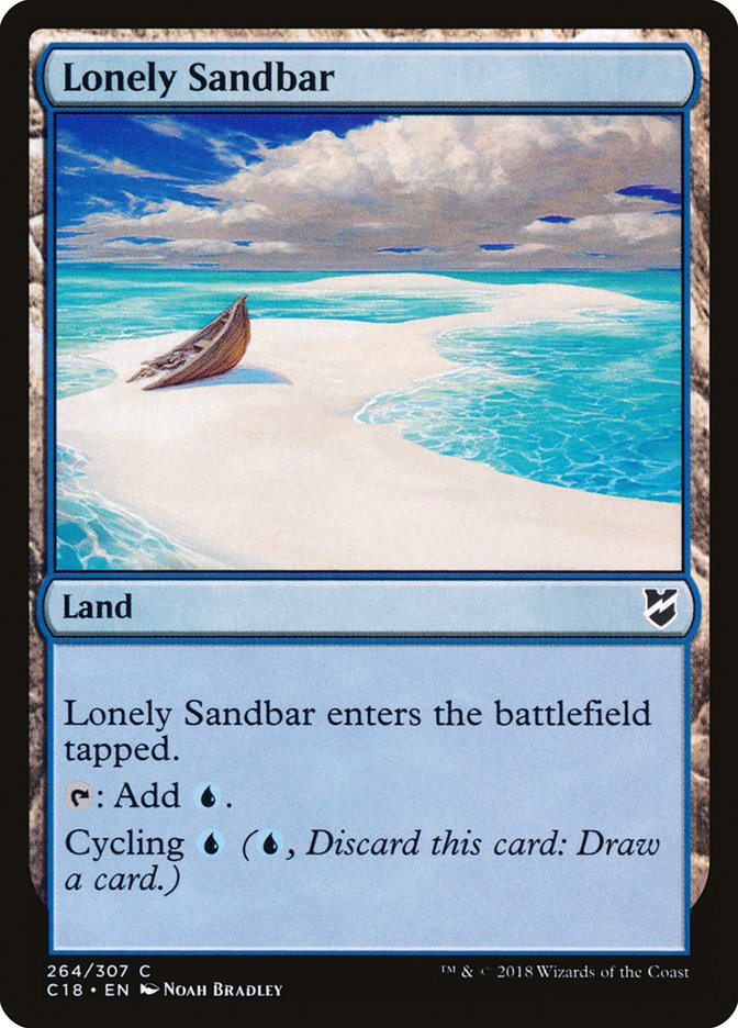 Lonely Sandbar [Commander 2018] | Gamers Paradise