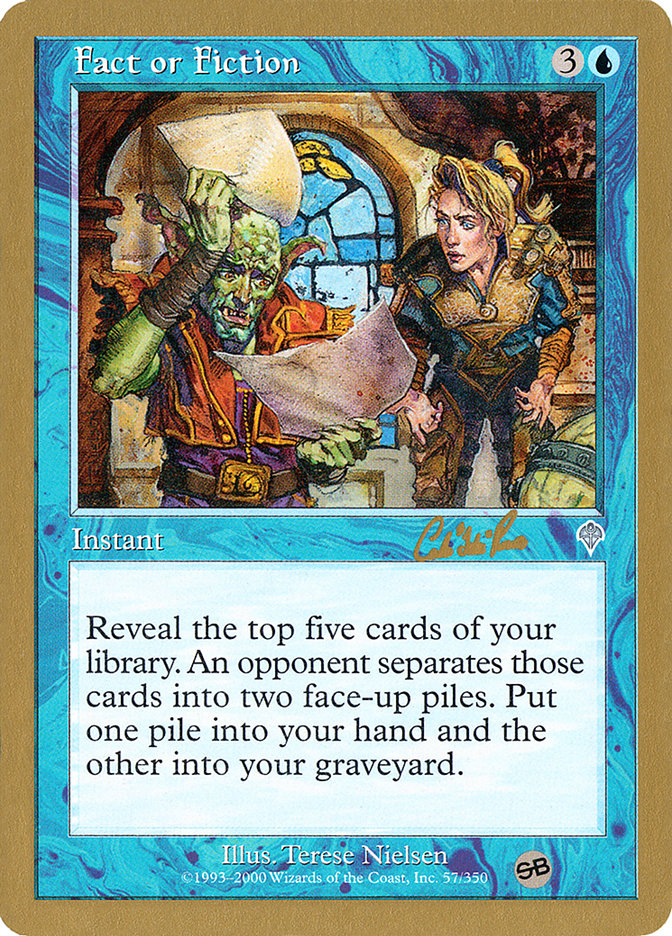 Fact or Fiction (Carlos Romao) (SB) [World Championship Decks 2002] | Gamers Paradise