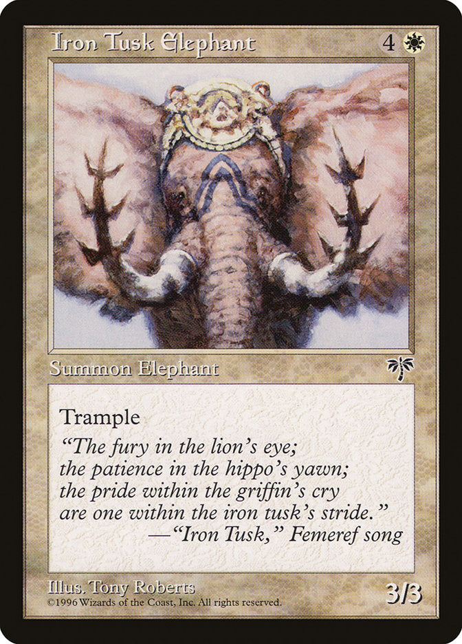 Iron Tusk Elephant [Mirage] | Gamers Paradise