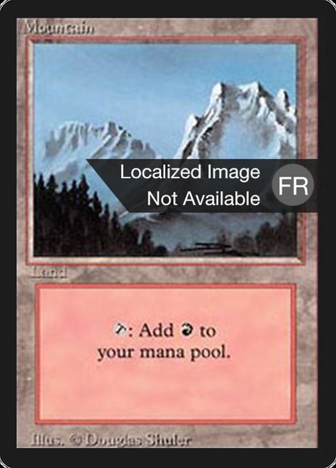 Mountain (B) [Foreign Black Border] | Gamers Paradise