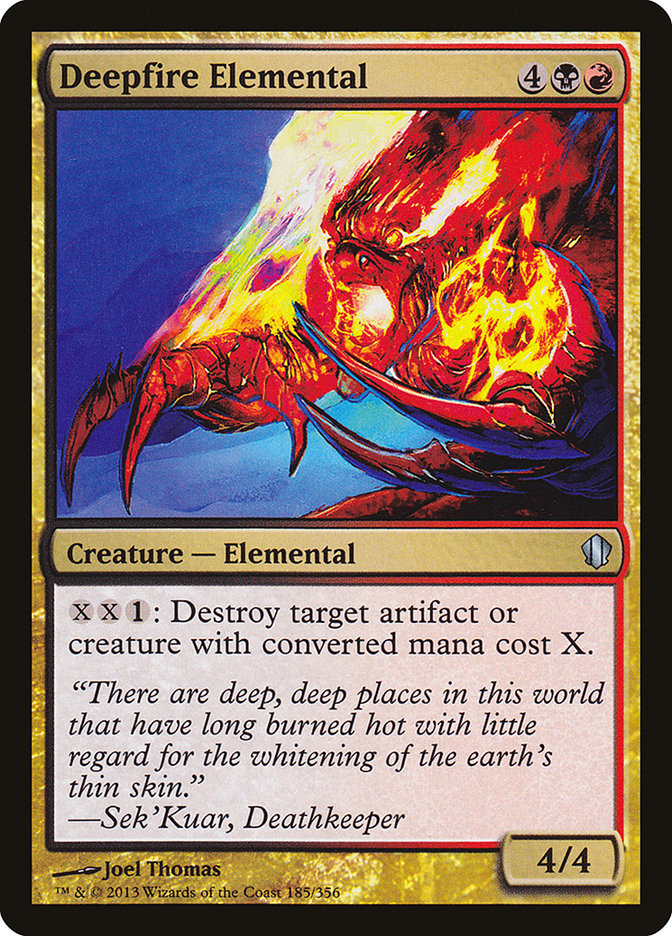 Deepfire Elemental [Commander 2013] | Gamers Paradise