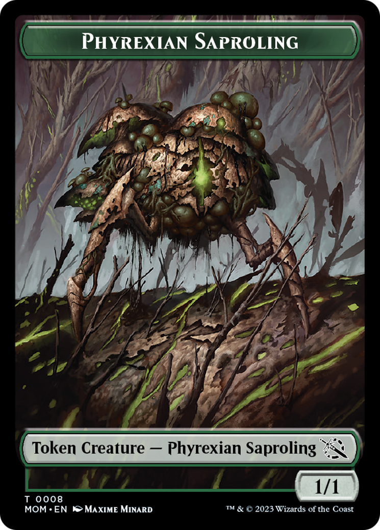 Phyrexian Saproling Token [March of the Machine Tokens] | Gamers Paradise