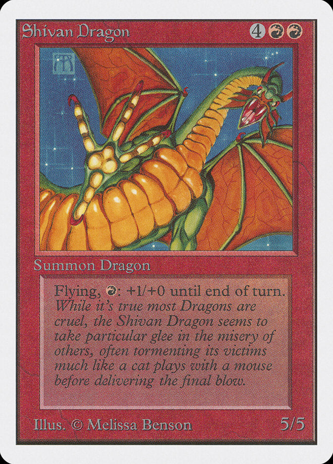 Shivan Dragon [Unlimited Edition] | Gamers Paradise