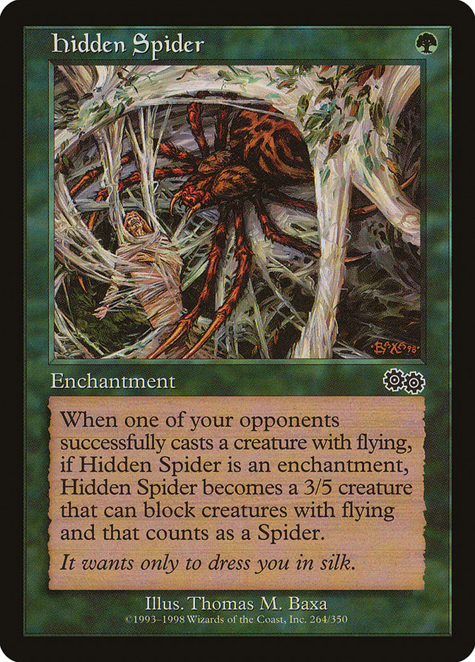 Hidden Spider [Urza's Saga] | Gamers Paradise