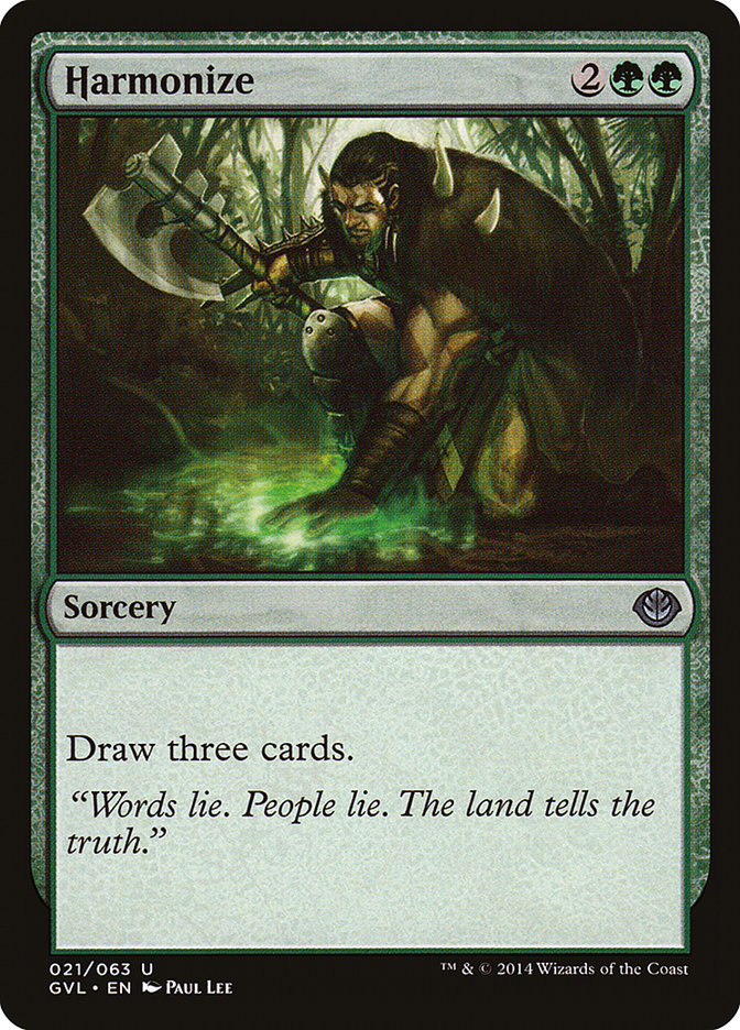 Harmonize (Garruk vs. Liliana) [Duel Decks Anthology] | Gamers Paradise
