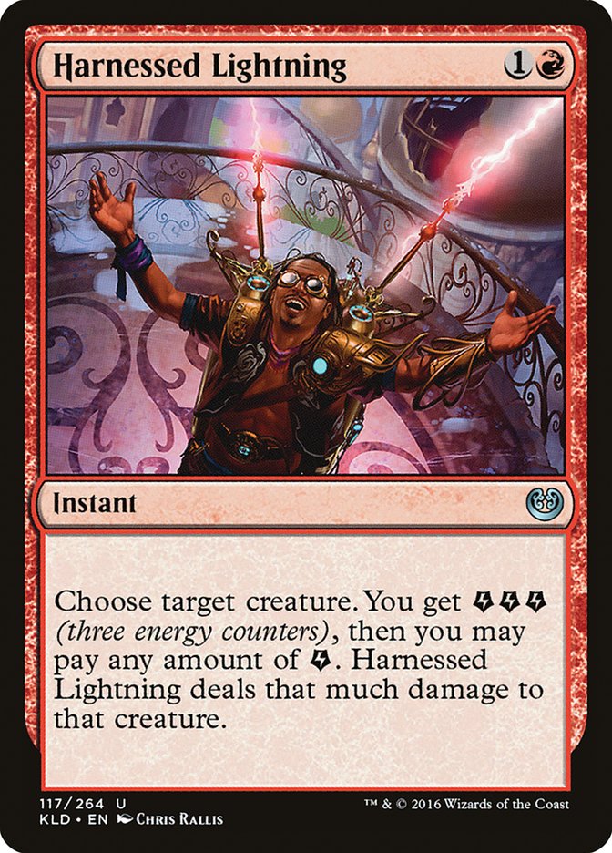 Harnessed Lightning [Kaladesh] | Gamers Paradise