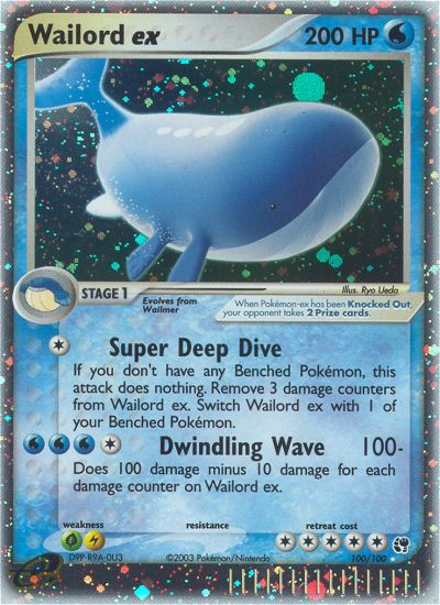 Wailord ex (100/100) [EX: Sandstorm] | Gamers Paradise