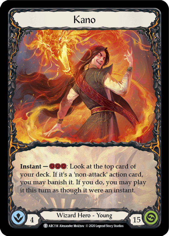 Kano // Kano, Dracai of Aether [U-ARC114 // U-ARC113] Unlimited Normal | Gamers Paradise
