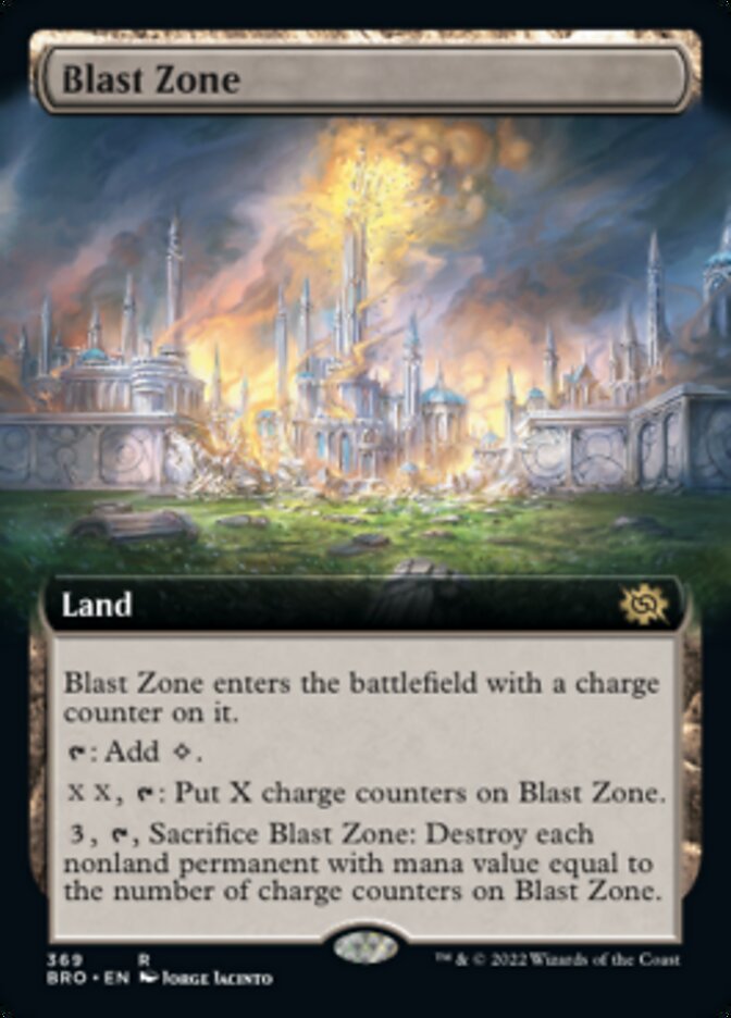 Blast Zone (Extended Art) [The Brothers' War] | Gamers Paradise