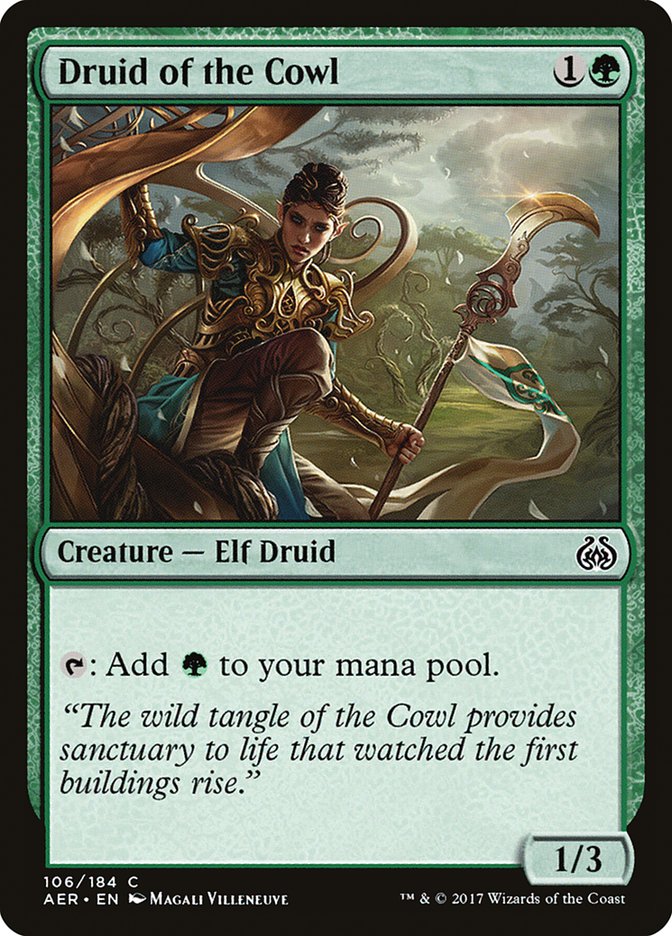 Druid of the Cowl [Aether Revolt] | Gamers Paradise