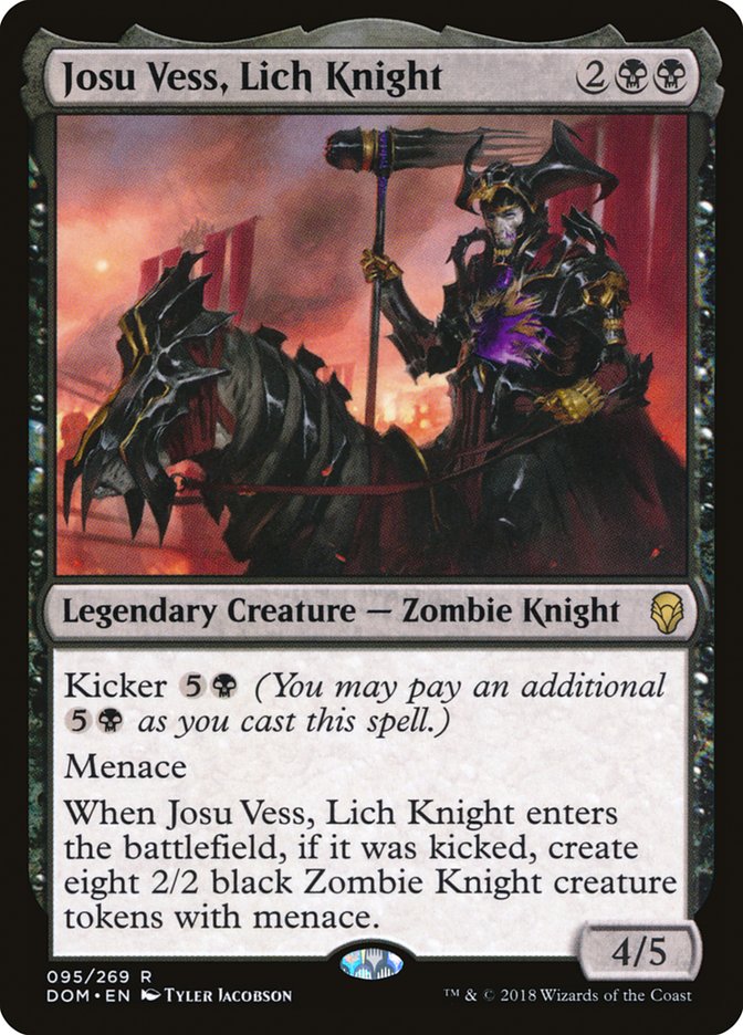 Josu Vess, Lich Knight [Dominaria] | Gamers Paradise