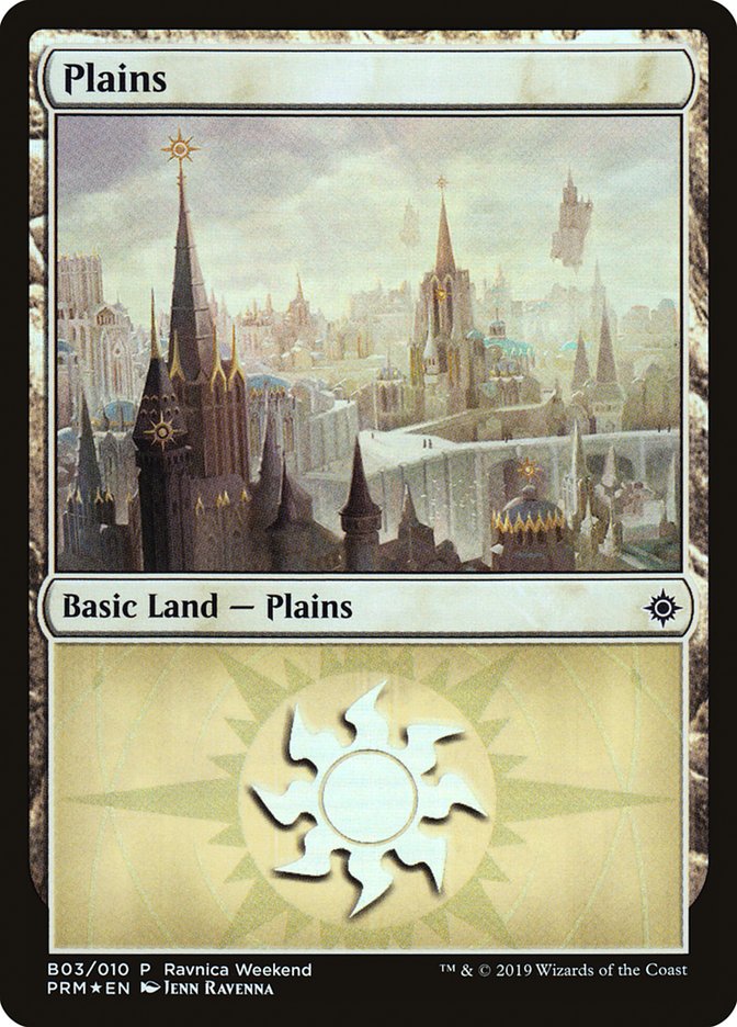 Plains (B03) [Ravnica Allegiance Guild Kit] | Gamers Paradise