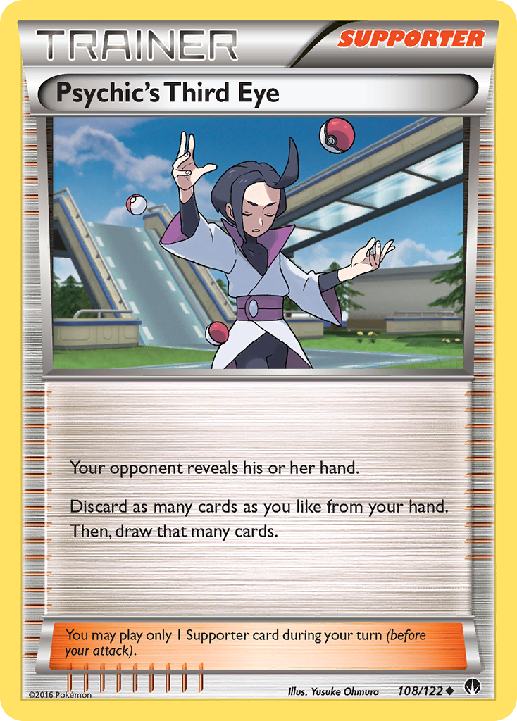 Psychic's Third Eye (108/122) [XY: BREAKpoint] | Gamers Paradise