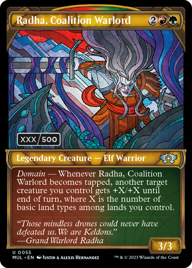 Radha, Coalition Warlord (Serialized) [Multiverse Legends] | Gamers Paradise