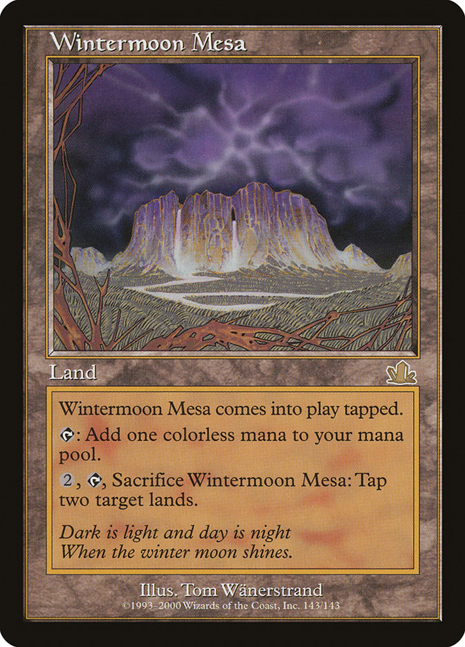 Wintermoon Mesa [Prophecy] | Gamers Paradise